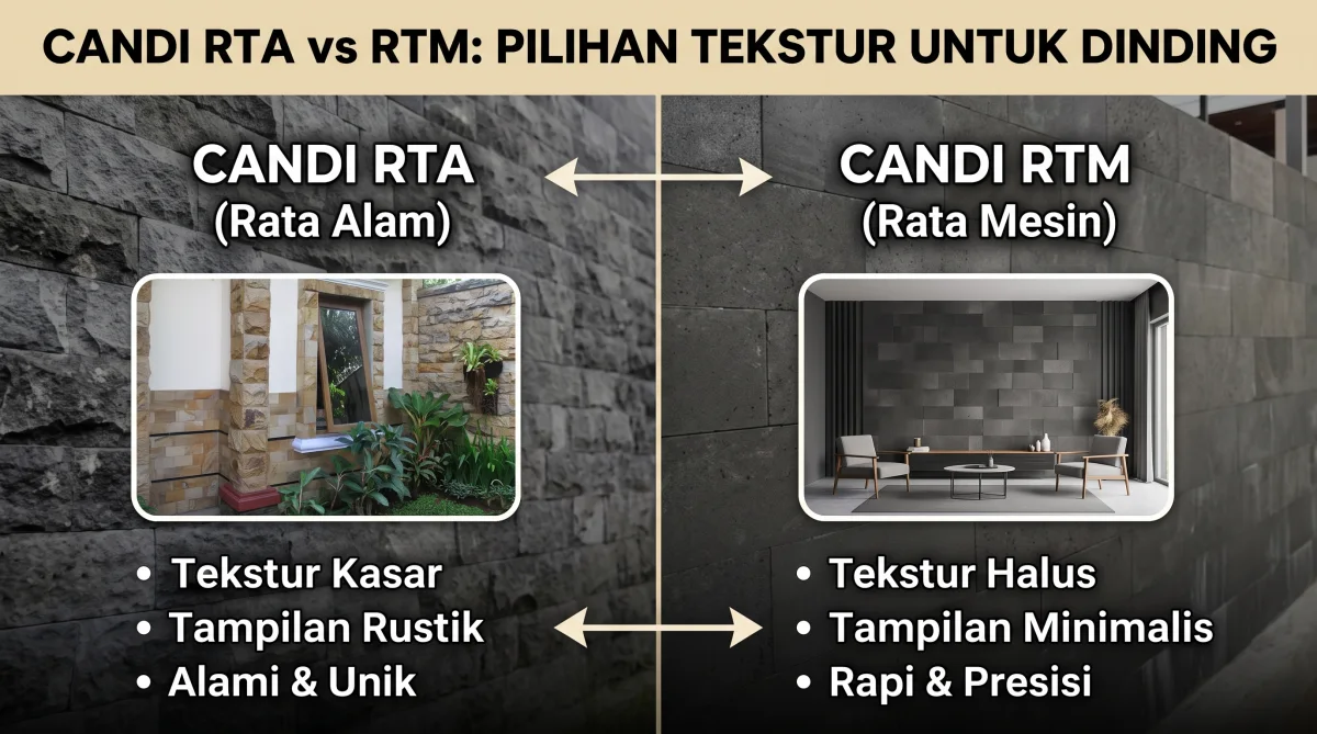 Candi RTA vs RTM: Pilihan Tekstur untuk Dinding