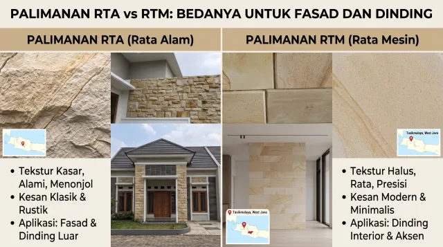 Palimanan RTA vs RTM: Bedanya untuk Fasad dan Dinding